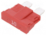 Fuse: fuse | automotive | 10A | 250VAC | 58VDC | 19mm | UNIVAL