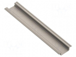 Profiles for LED modules | champagne | L: 1m | GLAX | aluminium