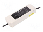 Power supply: switching | LED | 150W | 12VDC | 12.5A | 220&divide;240VAC | IP67