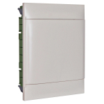 LEGRAND 2X12M FLUSH CABINET WHITE DOOR E+N TERMINAL BLOCK FOR DRY WALL