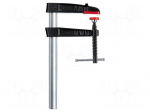 Clamp | parallel | cast iron | with thumbwheel | D: 100mm | wood