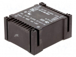 Transformer: encapsulated | 24VA | 115VACx2 | 12V | 12V | 1A | 1A | PCB