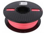 Filament: PLA | 1.75mm | pink | 190&divide;220&deg;C | 1kg