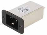 Connector: AC supply | socket | male | Inom: 16A | Ir: 310uA | 250VAC