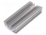 Heatsink: extruded | U | aluminium | L: 304.8mm | W: 127mm | H: 63.5mm