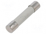 Fuse: fuse | 6.3A | 500VAC | ultra rapid | ceramic,cylindrical | A12FA