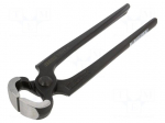 Carpenters pincers | end,cutting | phosphate head,forged,cure