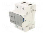 Fuse disconnector | D02 | for DIN rail mounting | 63A | 400V | Poles: 2