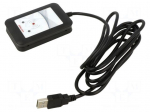 RFID reader | 4.3&divide;5.5V | USB | antenna | Range: 100mm | 88x56x18.5mm