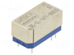 Relay: reed switch | SPST-NO | Ucoil: 24VDC | 1A | max.200VDC | 60m&Omega; | PCB