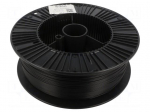 Filament: PET-G | 1.75mm | black | 220&divide;250&deg;C | 3kg | Table temp: 60&divide;80&deg;C
