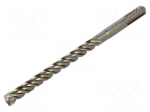 Drill bit | for concrete | &Oslash;: 10mm | L: 165mm | SDS-Plus&reg; | QUATTRIC II
