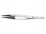 Tweezers | replaceable tips | Blade tip shape: sharp | ESD