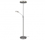 Trio Franklin LED stāvlampa uplighter brushed steel  426510207 4017807525274