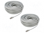 Patch cord | S/FTP | Cat: 6a | RJ45 plug,both sides | stranded | Cu | 40m