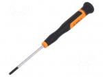 Screwdriver: precision | hex key | HEX 2.5mm | Blade length: 60mm