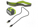 Torch: LED headtorch | IP67 | dustproof enclosure,waterproof | 15h