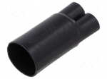 Cable breakout | black | crosslinked polyolefin POX