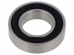 Bearing: single row deep groove ball | &Oslash;int: 20mm | &Oslash;out: 37mm