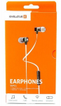 Wired headphones Evelatus Universal Hands Free EEP01 with mic Black