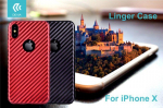 Back panel cover Devia Apple iPhone X LINGER  Case Red