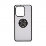 Back panel cover iLike Xiaomi Redmi Note 13 4G Hybrid Case With Ring Black