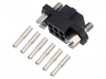 Connector: wire-wire/PCB | plug | female | PIN: 6 | Datamate J-Tek | 3A