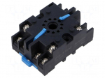 Socket | PIN: 11 | for DIN rail mounting | Leads: screw terminals