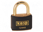 Padlock | shackle | brass | Protection: low (level 4) | A: 40mm | B: 21mm