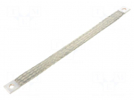 Braids | earthing tape | W: 20mm | 25mm2 | &Oslash;1: 9mm | &Oslash;2: 9mm | 135A | L: 300mm