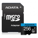 Other Computer Accessory ADATA  MEMORY MICRO SDXC 256GB W/AD./AUSDX256GUICL10A1-RA1