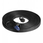 Elektrimaterjalid | Kaablid, Jaotuss&uuml;steemid ja T&ouml;&ouml;riistad // Elektri laiendid, Pikendusjuhtmete, hajutuste ja UK ja USA adapterite komplekt // Przedłużacz warsztatowy bryzgoszczelny IP44, 1x2P+Z 30m,kabel gumowy olejoodporny H07RN-F 3x1,5mm?, 230VAC/16A