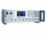 Safety tester | 1&Omega;&divide;12G&Omega; | Utest: 10&divide;5000VAC,10&divide;6000VDC | True RMS