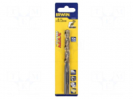 Drill bit | for metal | &Oslash;: 9.5mm | L: 125mm | high speed steel