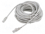 Patch cord | U/UTP | Cat: 6 | RJ45 plug,both sides | stranded | Cu | 20m