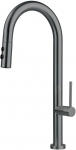 Kitchen faucet with pull-out spout - 2 types of spray