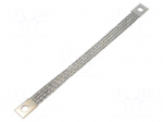 Braids | earthing tape | 10mm2 | &Oslash;1: 9mm | &Oslash;2: 9mm | 90A | L: 0.23m