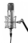 Warm Audio WA-47 microphone Silver Studio microphone