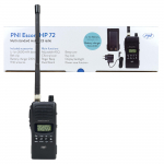 HP 72 Escort HP 72 Portable CB Radio Station, Multi-Standard, 4W, AM-FM, 6-Level Adjustable ASQ, Dual Watch, Scan, Lock, Roger Beep