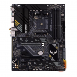 Motherboard for Intel processors Asus  TUF GAMING B550-PLUS WIFI II Processor family AMD, Processor socket AM4, DDR4 DIMM, Memory slots 4, Supported hard disk drive interfaces \tSATA, M.2, Number of SATA connectors 6, Chipset AMD B550,  30.5cm x 24.4cm