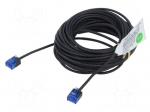 Patch cord | U/UTP | Cat: 6a | RJ45 plug,both sides | stranded | Cu | 10m