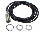 Sensor: inductive | OUT: PNP / NO + NC | 0&divide;8mm | 10&divide;30VDC | M18 | 2m