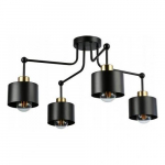 Ceiling light ELZA, excl. 4xE27, max 35W