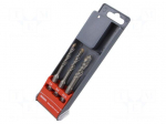 Drill set | for concrete | concrete,brick type materials