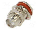Connector: SMA | socket | female | card edge | horizontal | SMT | PTFE