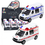 M&auml;nguala | PC | Konsoolid | Tarvikud // M&auml;nguasjad ja m&auml;ngud lastele // W&oacute;z Policyjny Karetka Ambulans Otwierane Drzwi Napęd Światła Dźwięki Mix