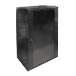 22U 19'' Seinakapp/ 600 x 600 x 1082mm/  Must/ Monteerimata