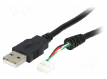 Cable-adapter | 2m | USB | USB A | Works with: T3DO-M,T3DO-N