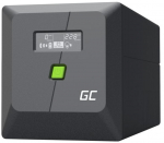 Continuous power supply Green Cell Powerproof LCD UPS 1000VA 600W USB 2x Schuko + 2x IEC