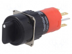 Switch: rotary | Pos: 2 | SPST-NO + SPST-NC | 3A/220VAC | 2A/24VDC